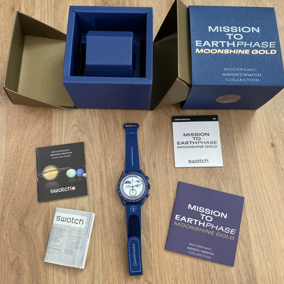 Omega x Swatch MoonSwatch Earthphase Moonshine Golf - 1