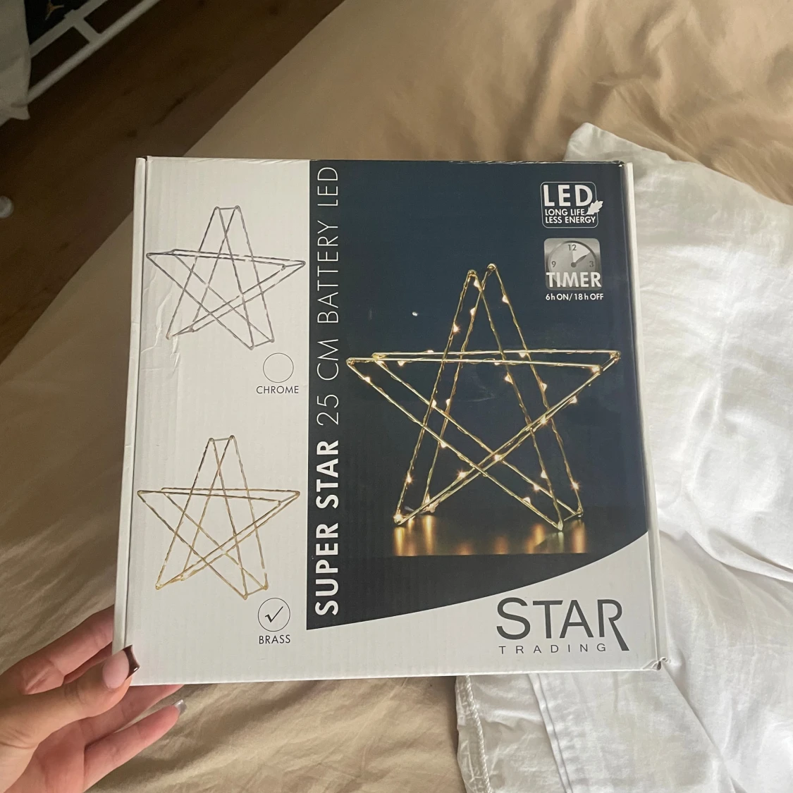 Ljus stake prydnad  - 1