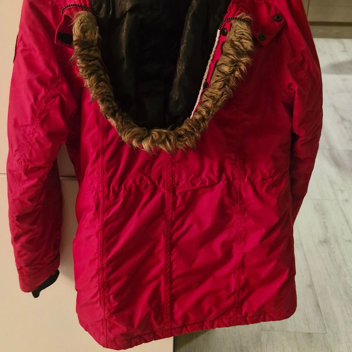 Röd parkajacka från McKinley - 1