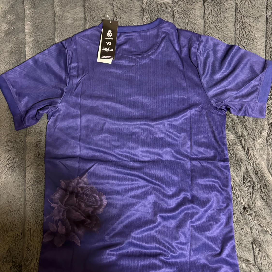 Real Madrid Y-3 lila fotbollströja - 1