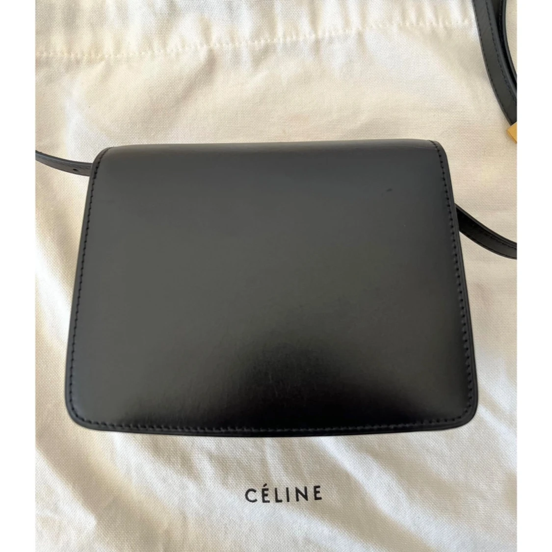 Svart axelväska från Céline i skinn - 3