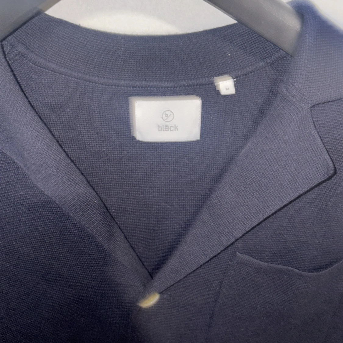 Svart stickad kavaj från Black, M - 2