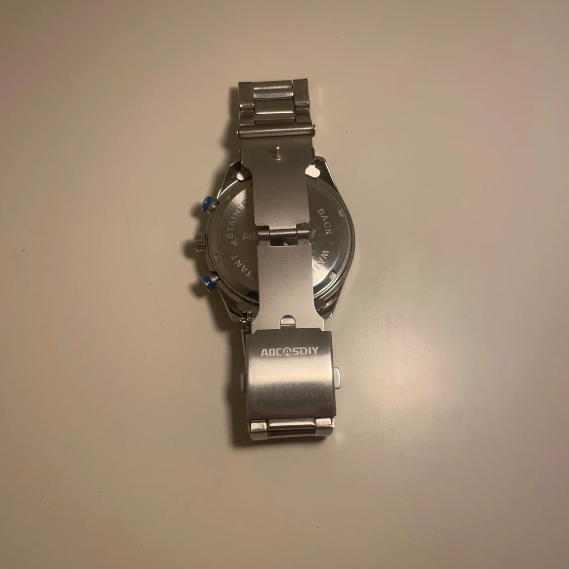 Blå kronografklocka från ADCASDIY - 2