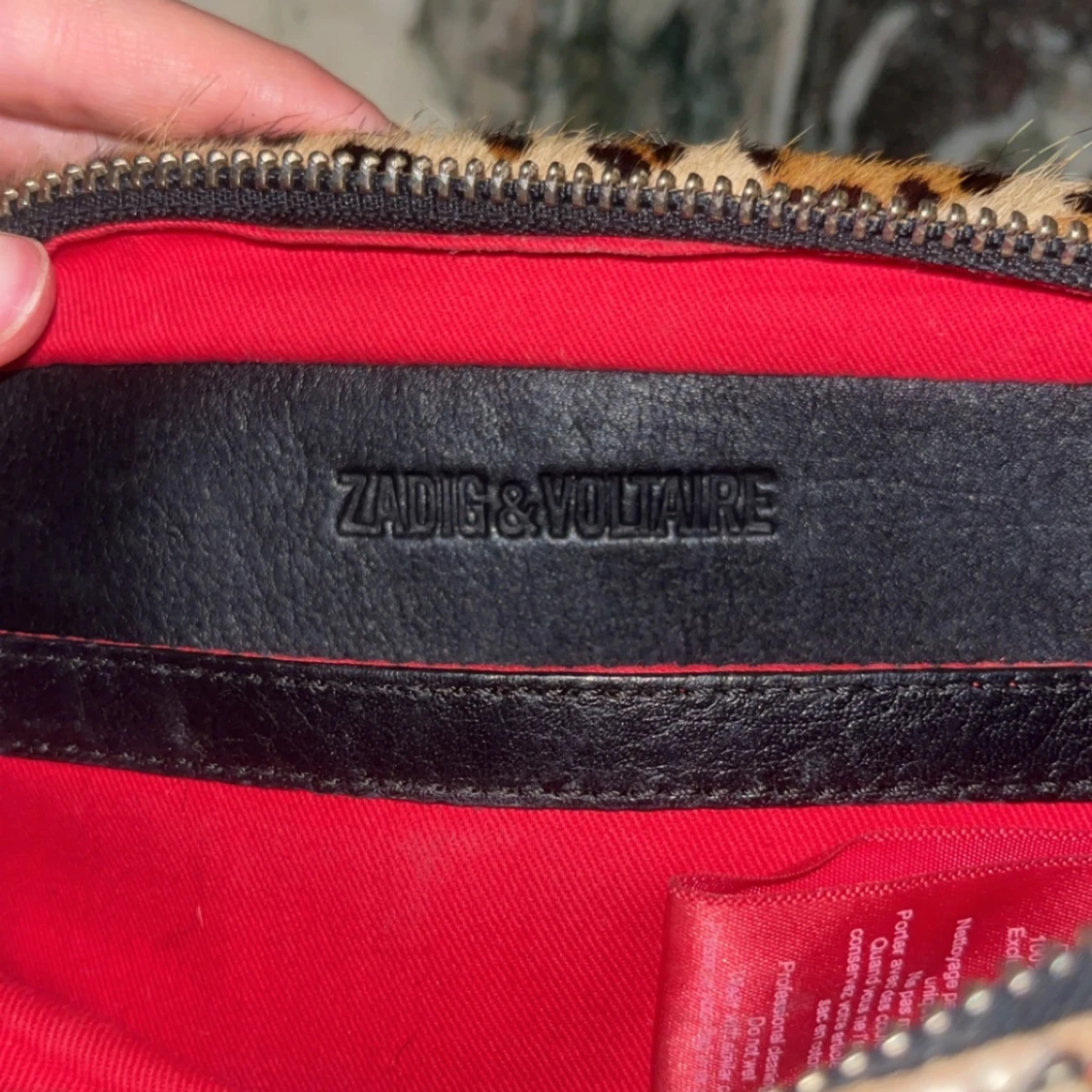 Leopardmönstrad axelväska Zadig & Voltaire - 1