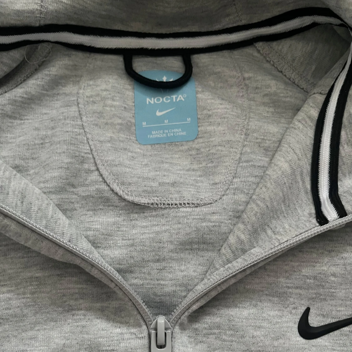 Grå Nike zip up Nocta - 1