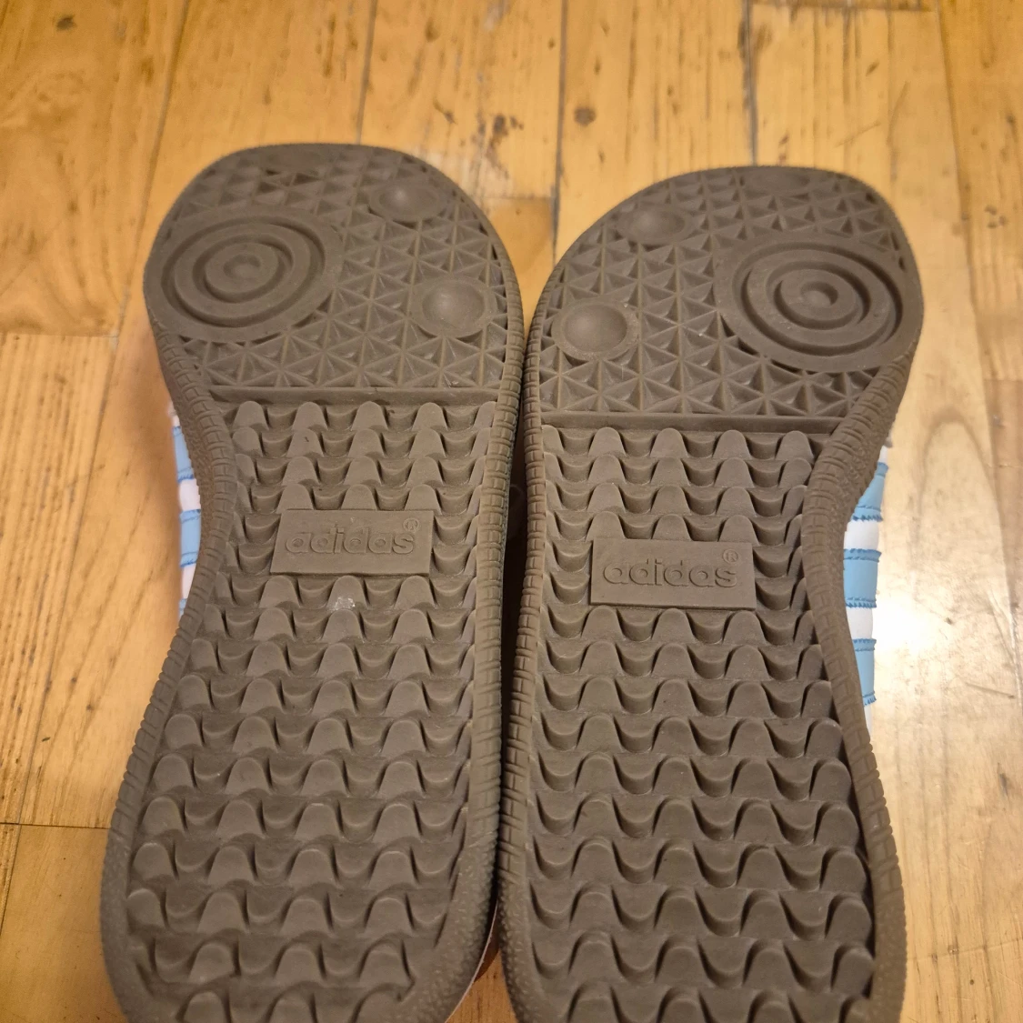 Adidas Samba sneakers vit/blå  - 2