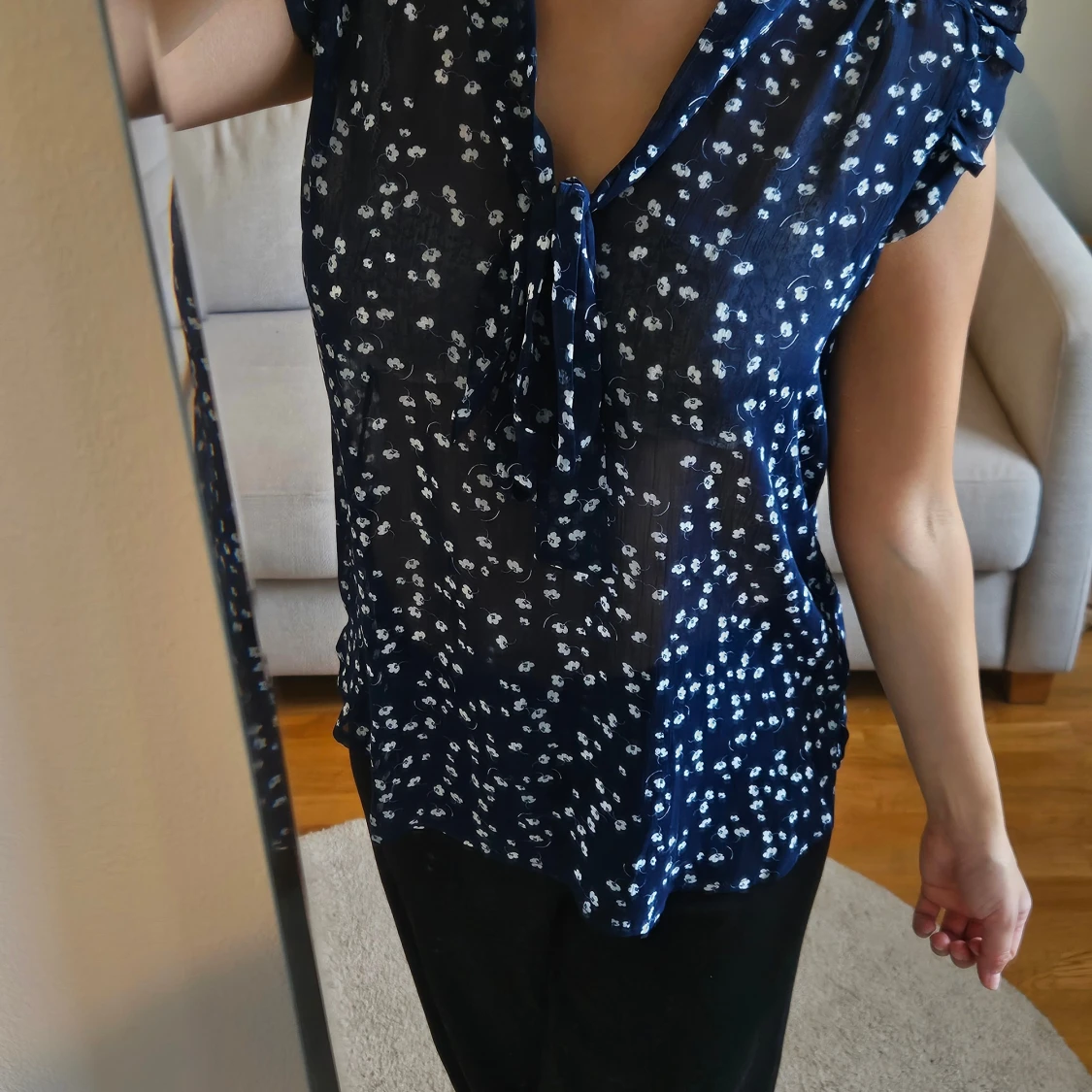 Blommig blus - 3