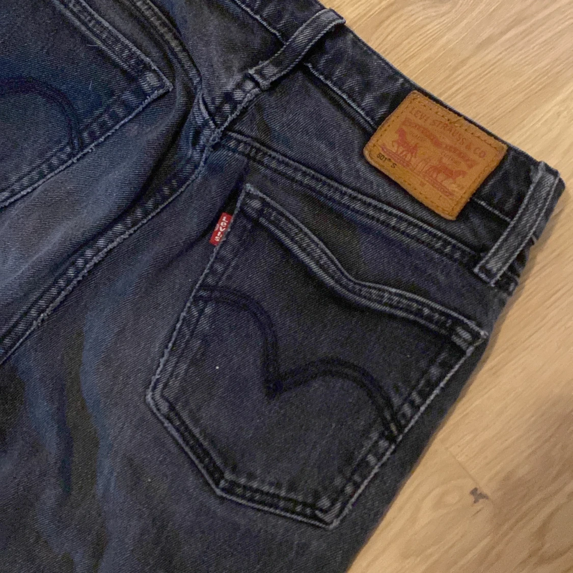 Levi's 511 svarta jeans - 2