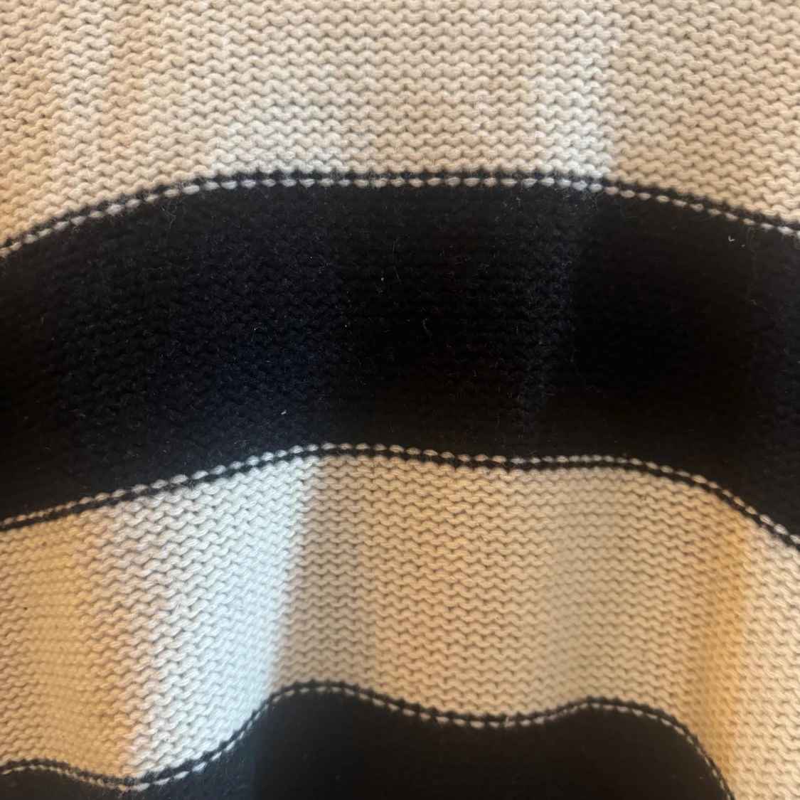 Randig stickad tröja från H&M - 4