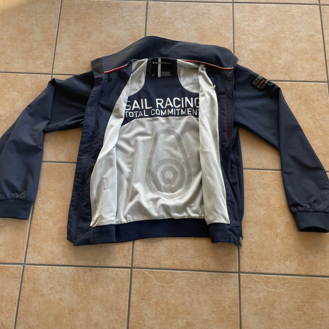 Marinblå vindjacka Sail Racing L - 2