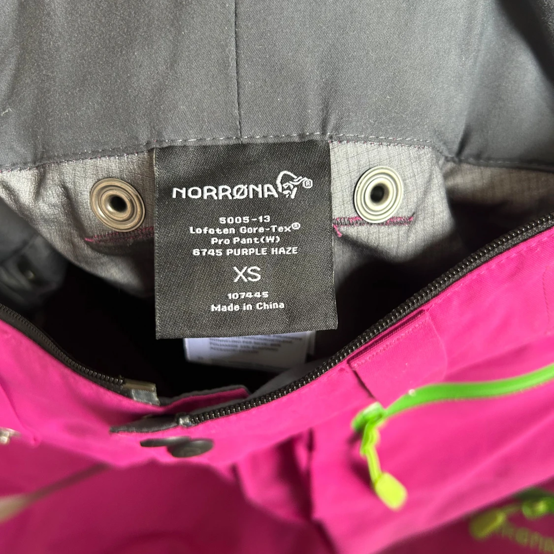 Norrøna Lofoten Gore-Tex täckbyxor XS - 2