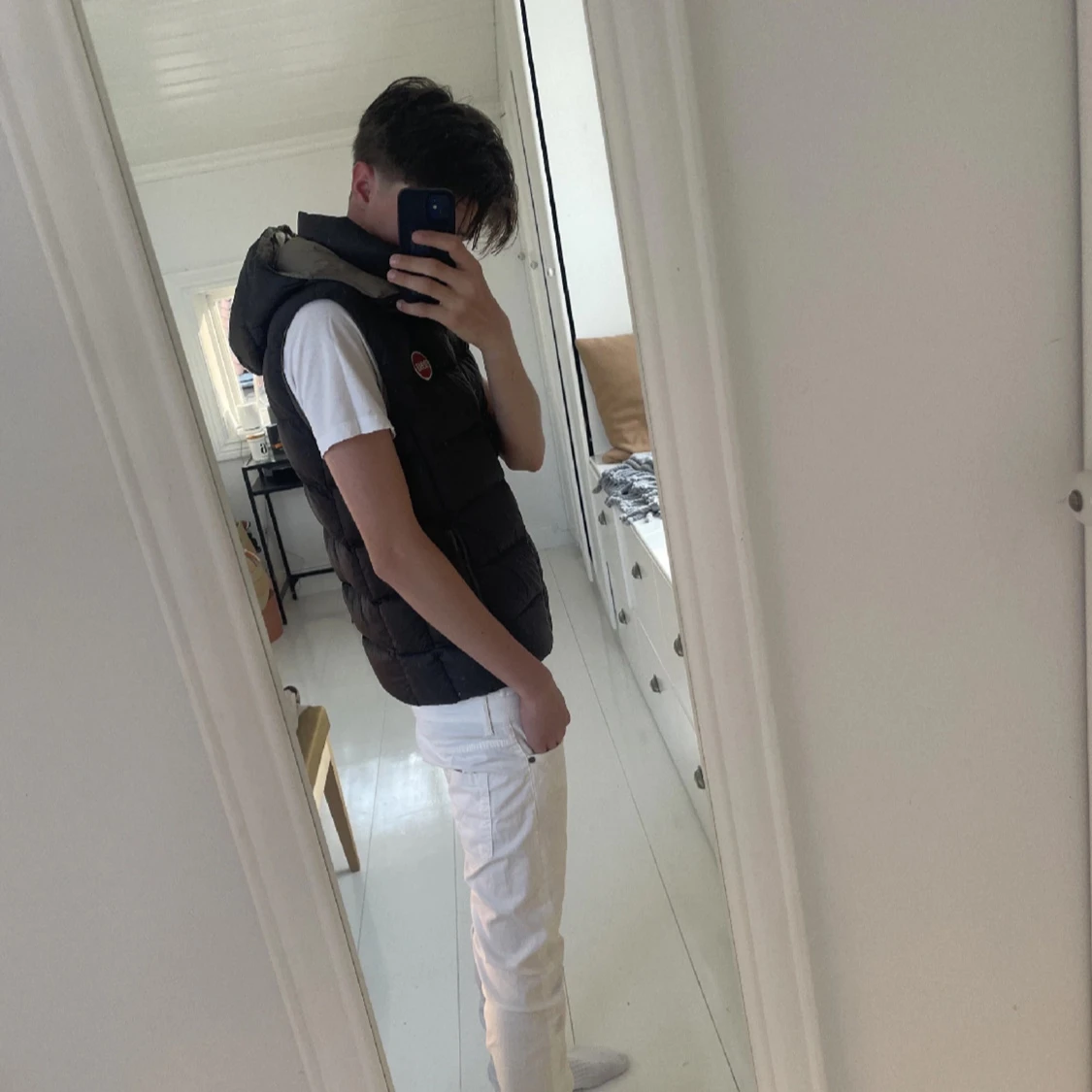 Vita jeansbyxor från dondup - 3