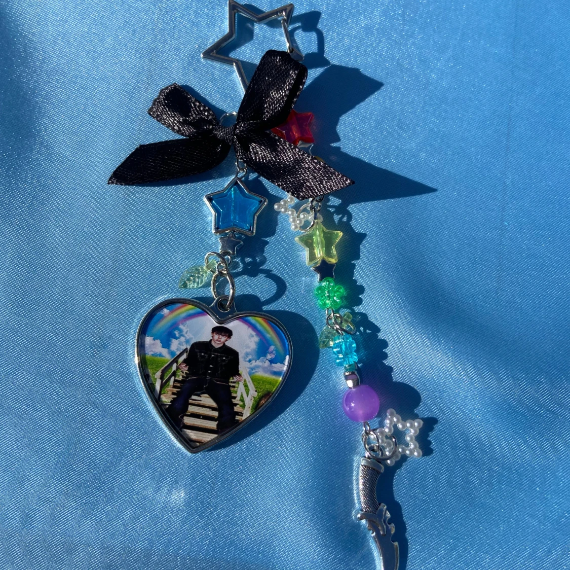 SEMATARY - rainbow bridge - keychain