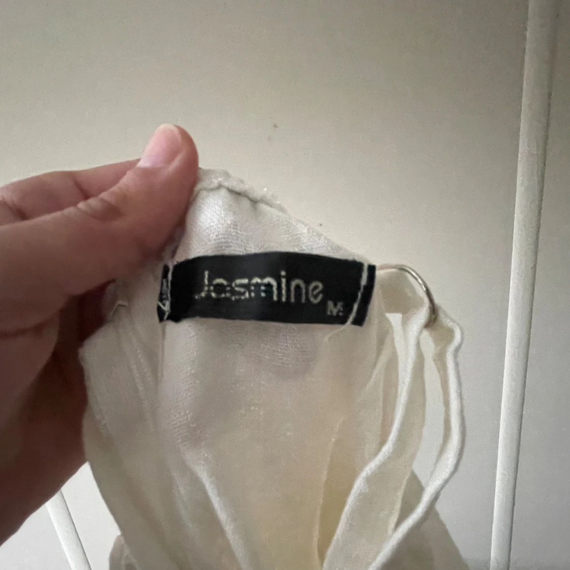 Vit kort klänning från Jasmine - 2