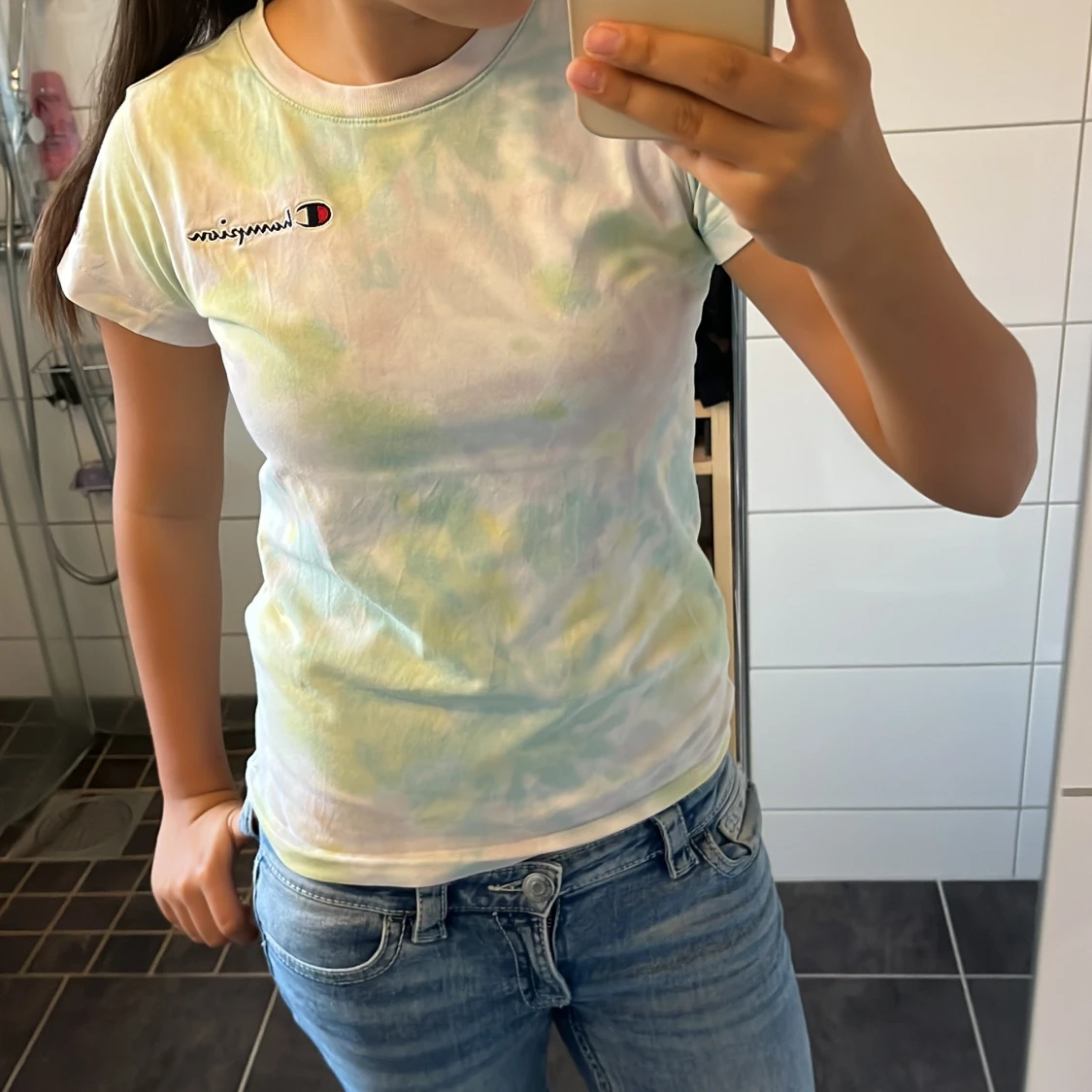 Pastellfärgad Champion t-shirt - 2