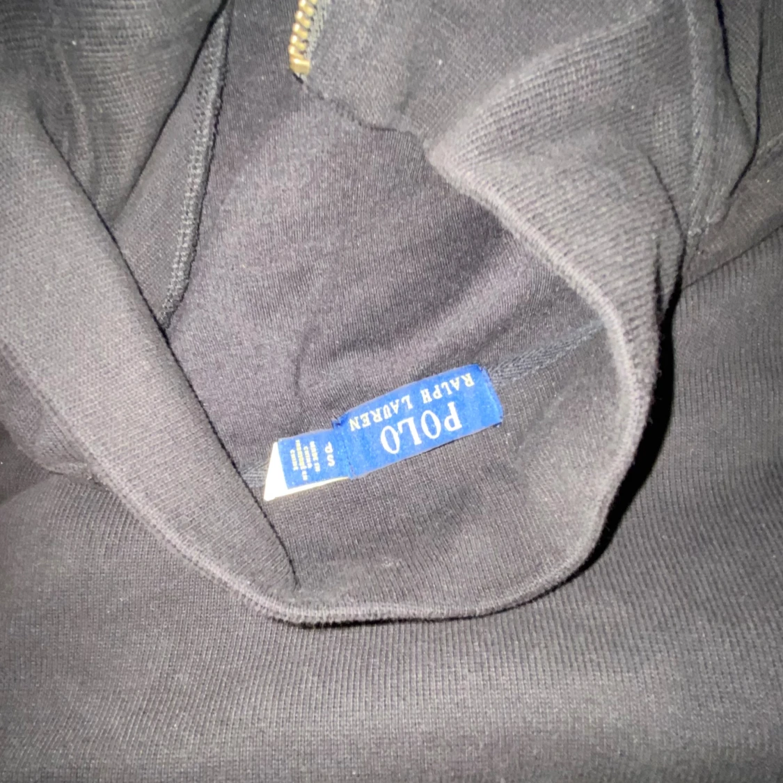 Svart half zip tröja från Polo Ralph Lauren - 2
