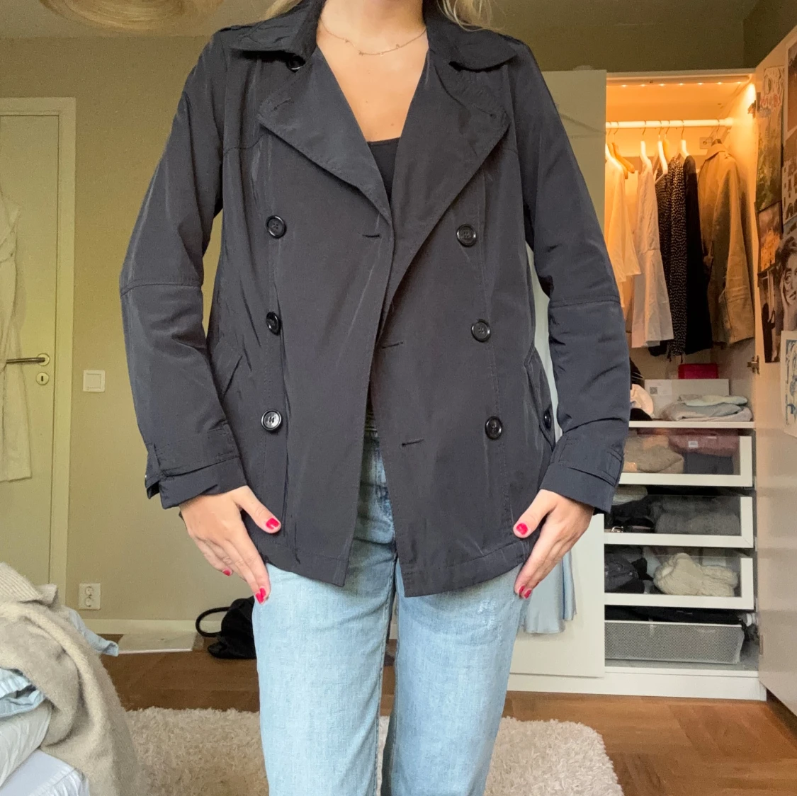 Kort trenchcoat  - 1