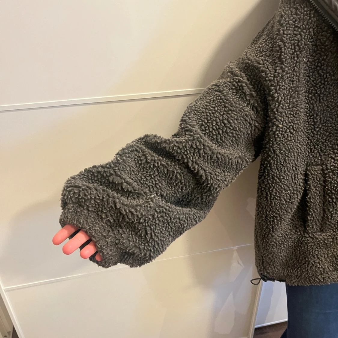 Grå teddyjacka från Dazy - 2