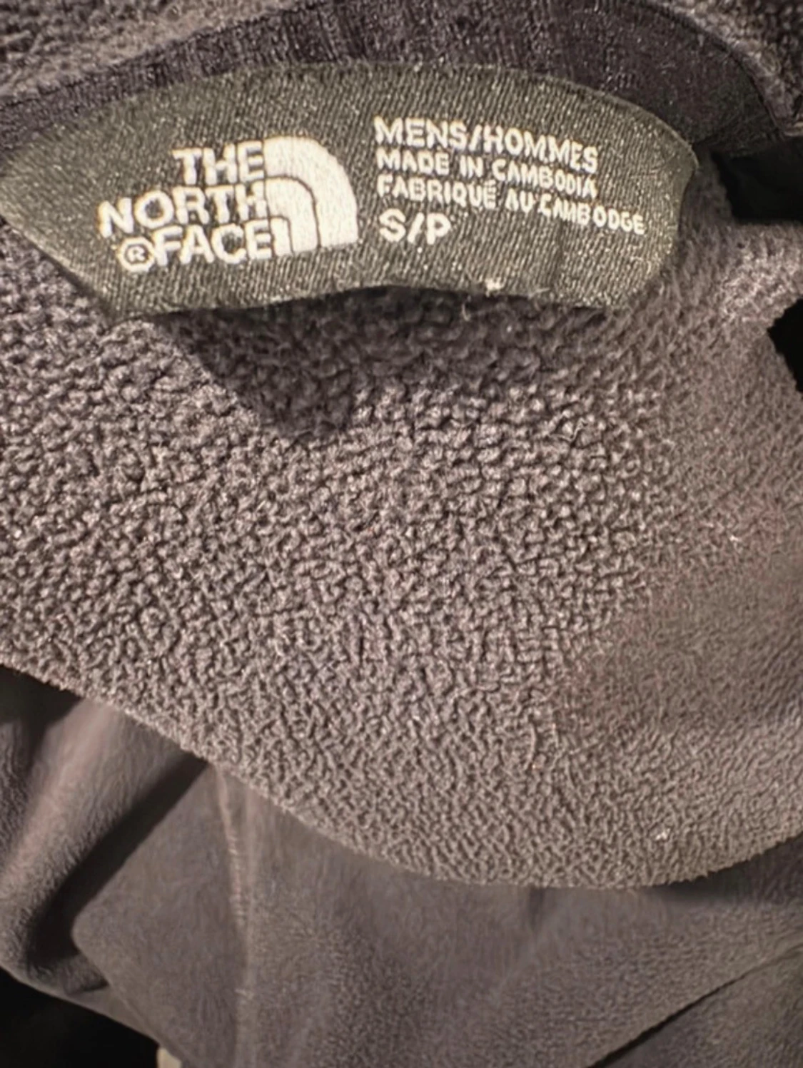 Grå/svart fleecejacka från The North Face - 1