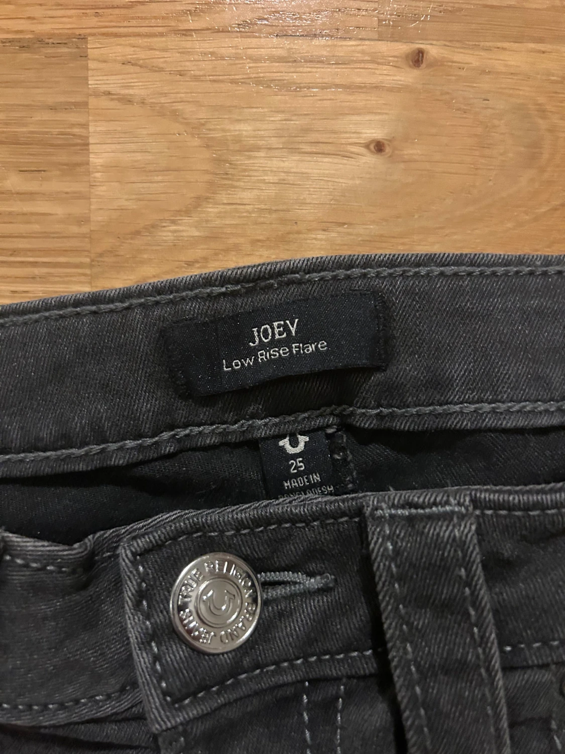 True Religion Joey Low Rise Flare Jeans - 1