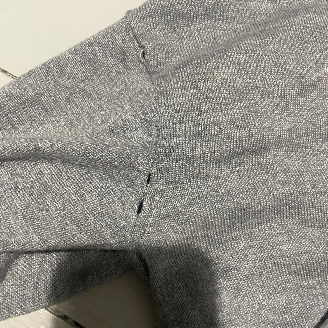 Grå half zip tröja från Lindex - 2