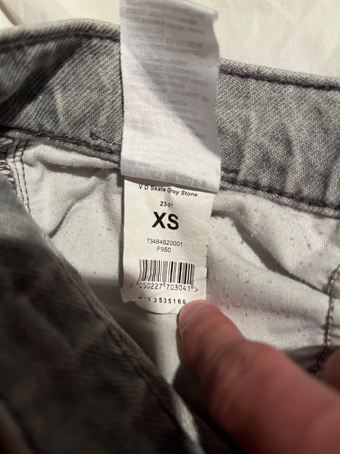 Vailent / V D Skate Grey Stone (tapered) - 6