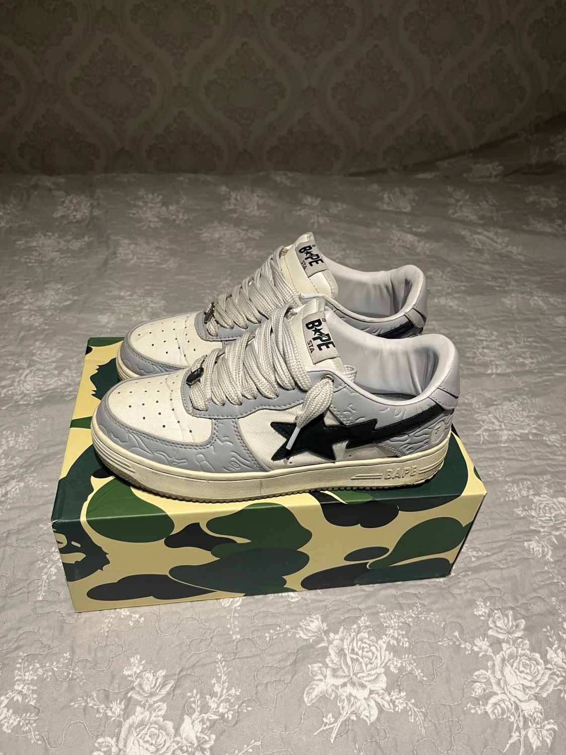 Bapesta low m2 grey - 1