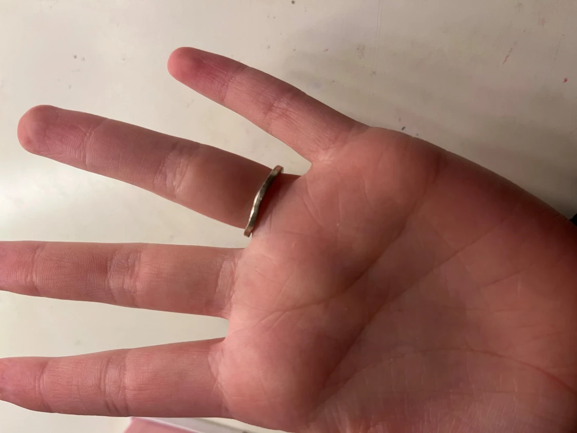 Pandora silverring med hjärta - 4