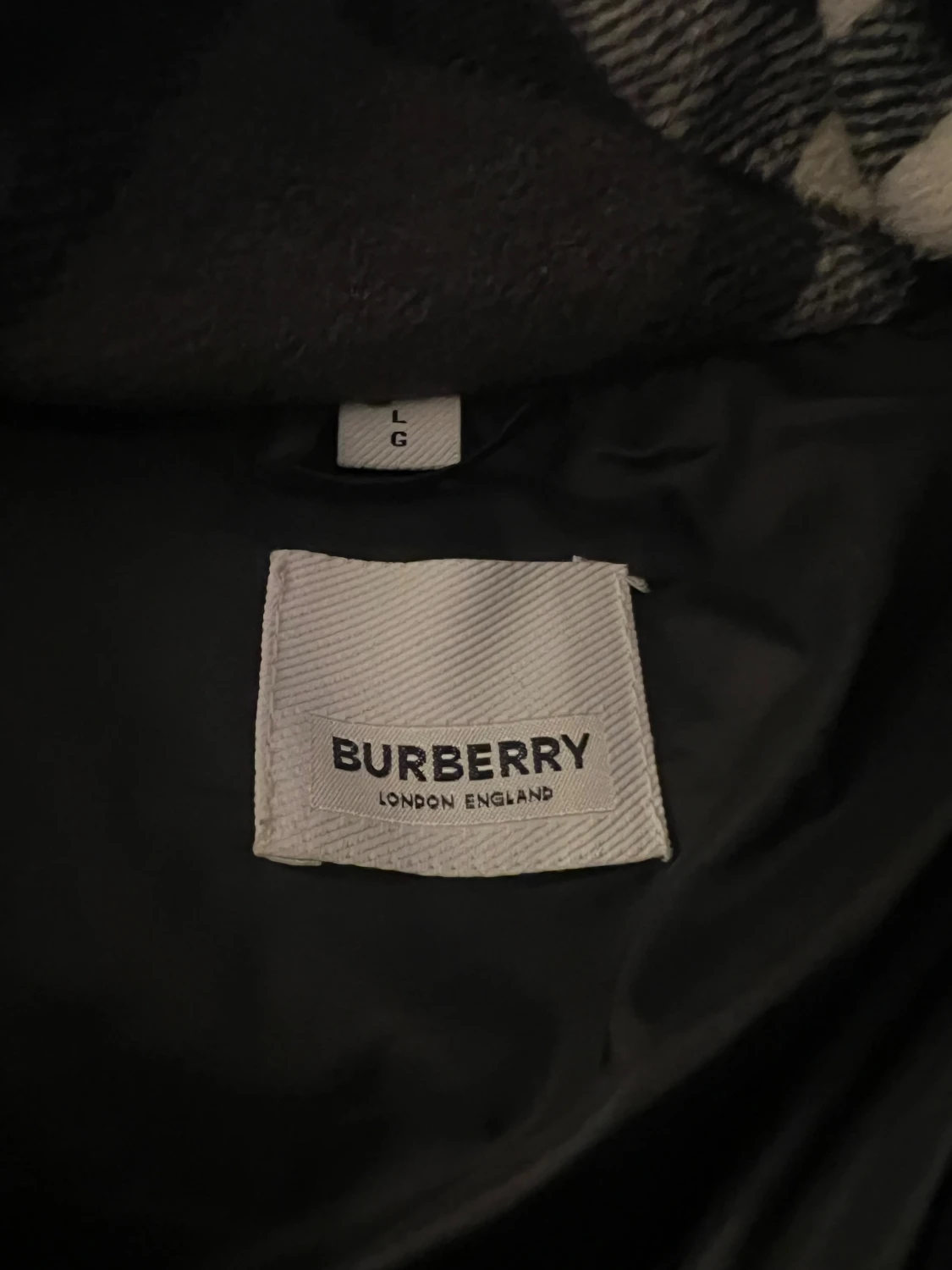 Svart pufferjacka Burberry L - 2