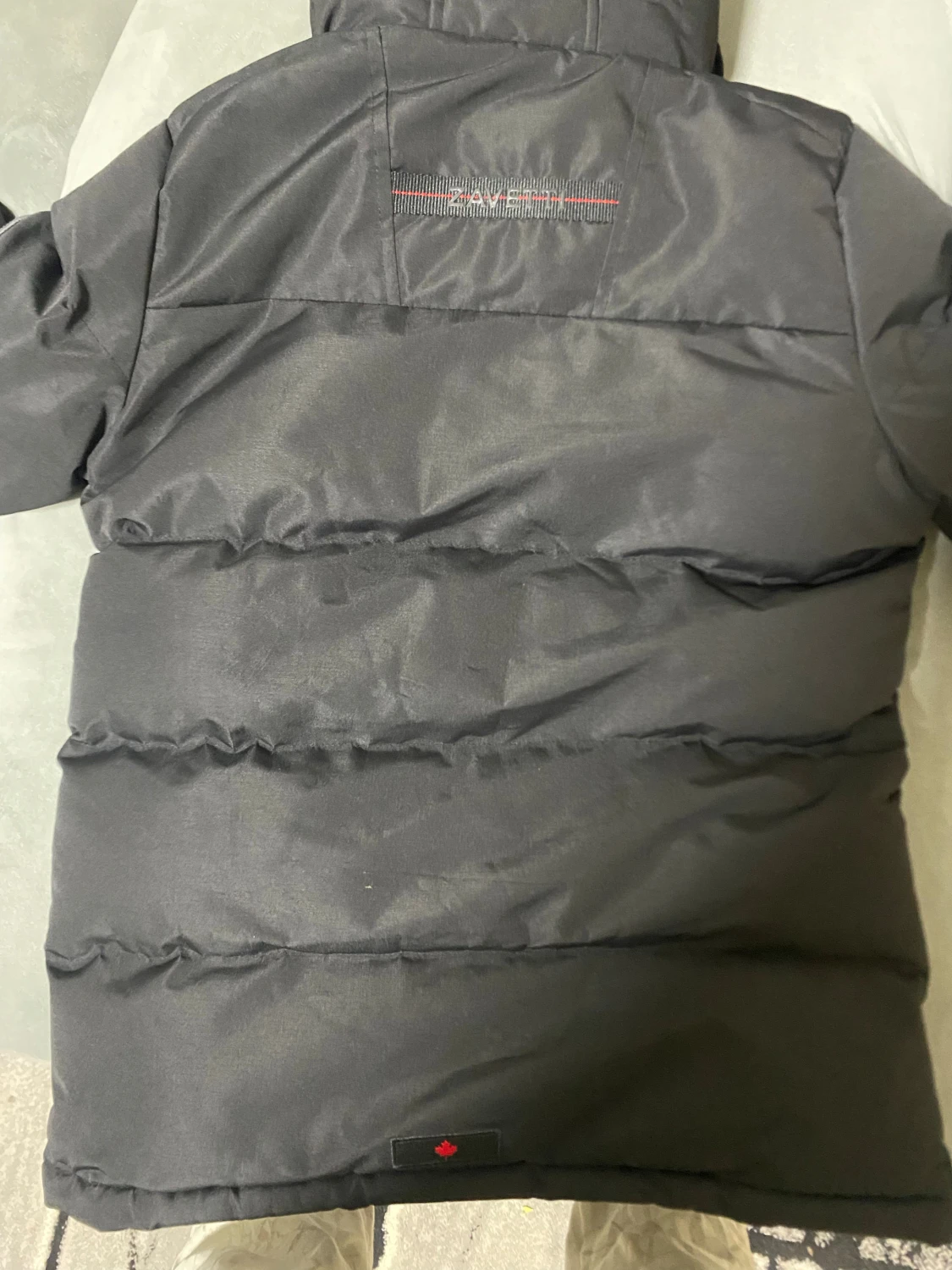 Svart pufferjacka från Zavetti Canada - 4