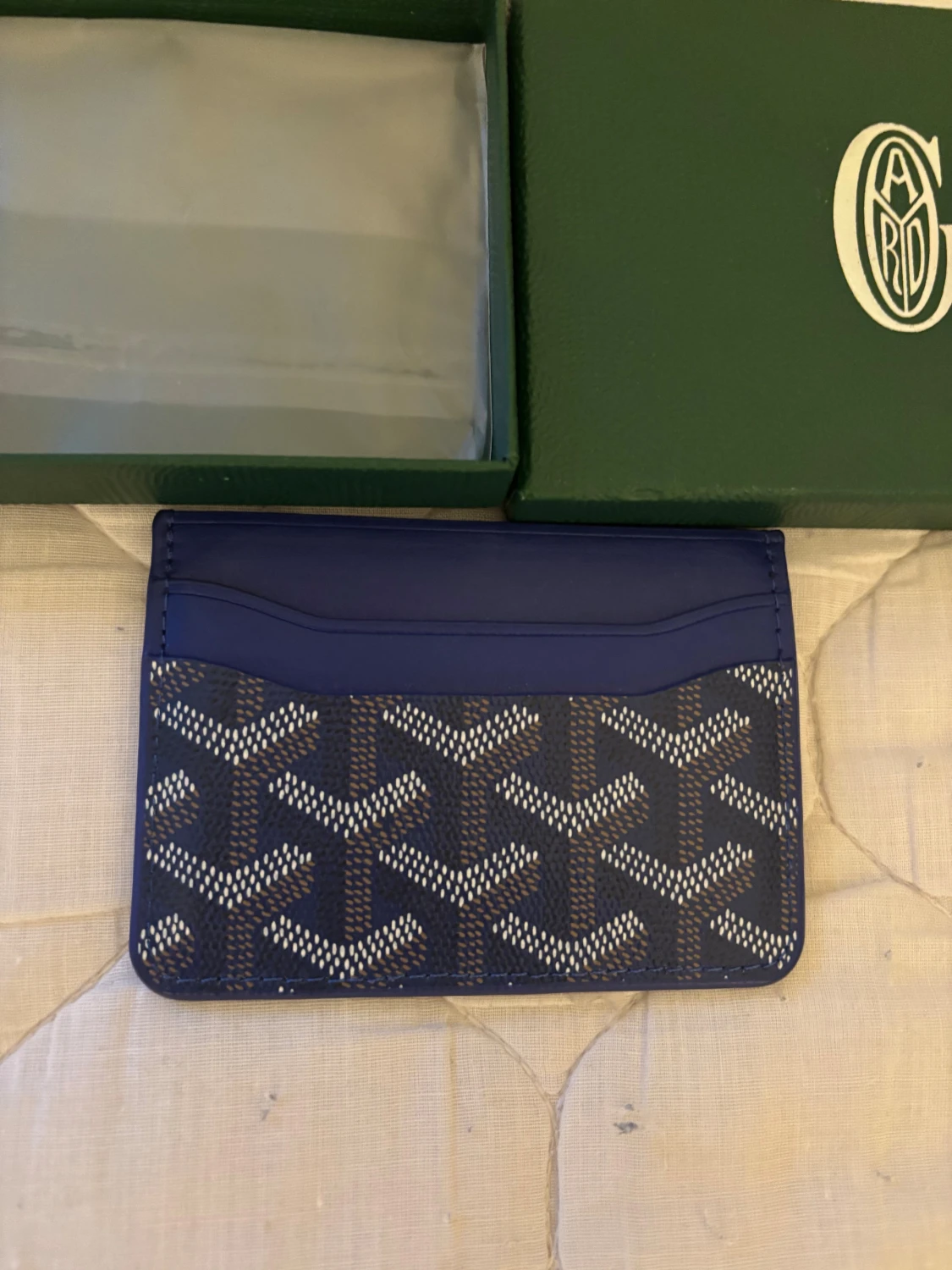 Mörkblå Go4ard plånbok - 2