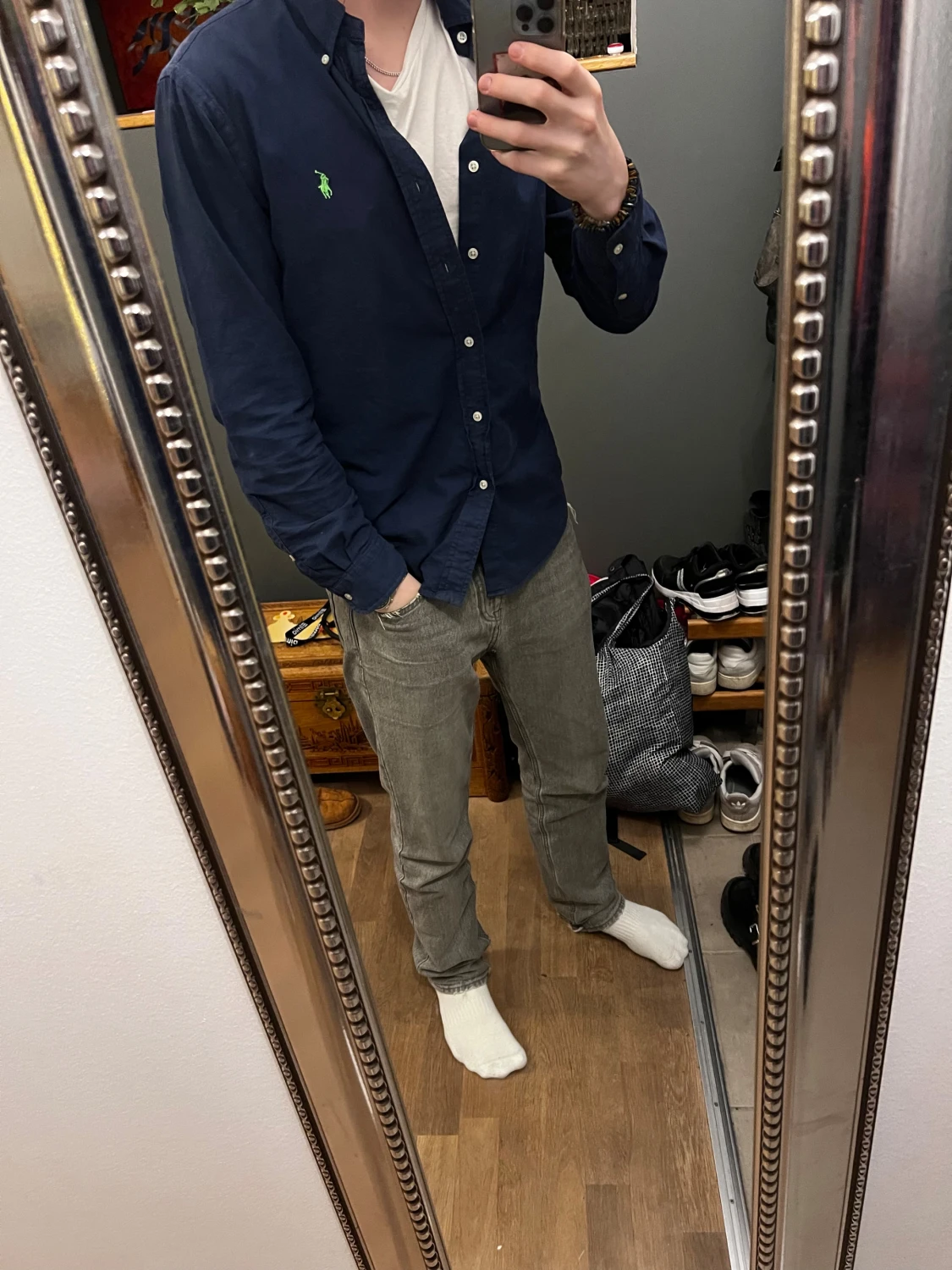 Mörkblå skjorta från Ralph Lauren - 3