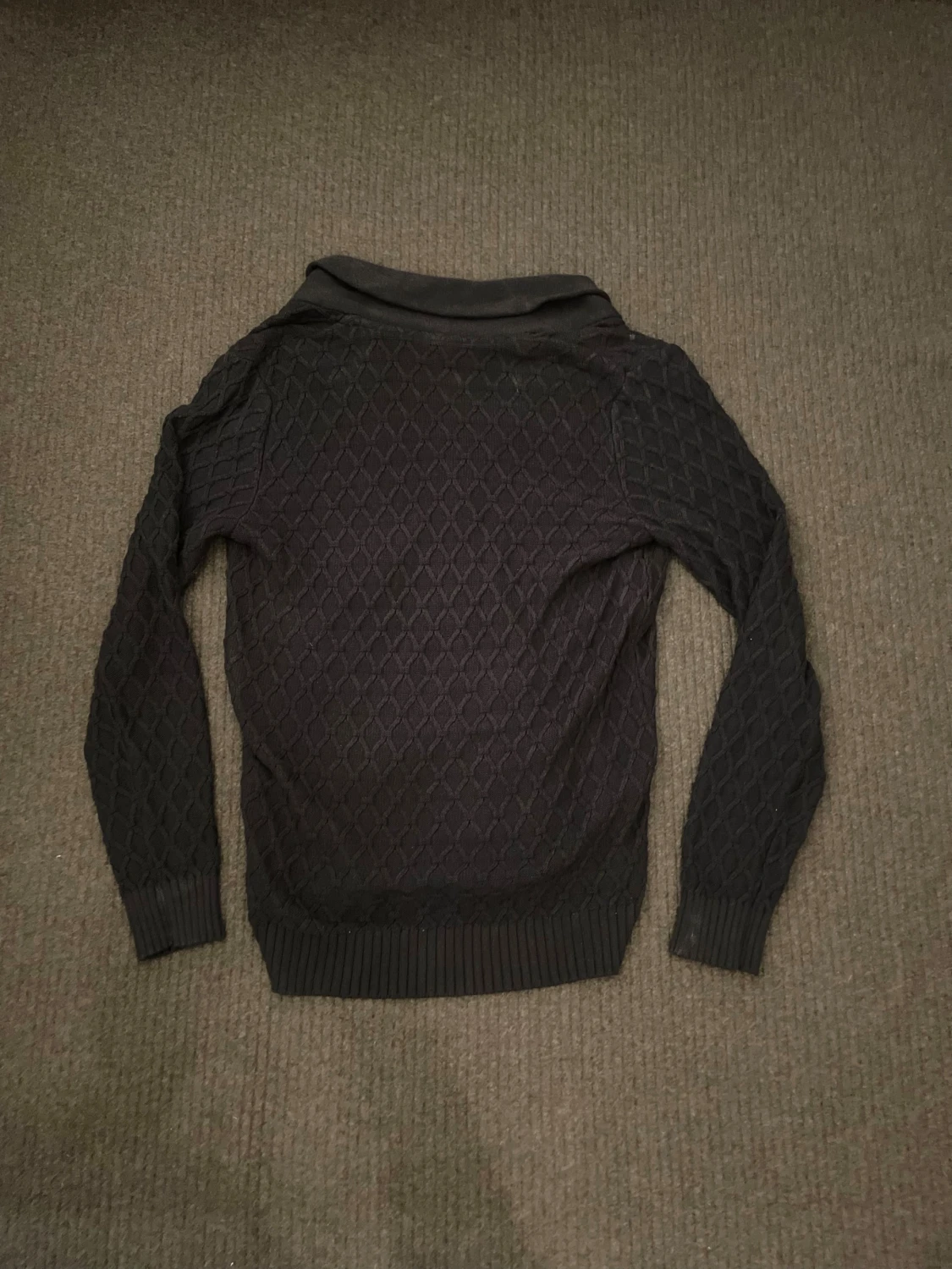 Mörkblå cardigan från Lindbergh - 2