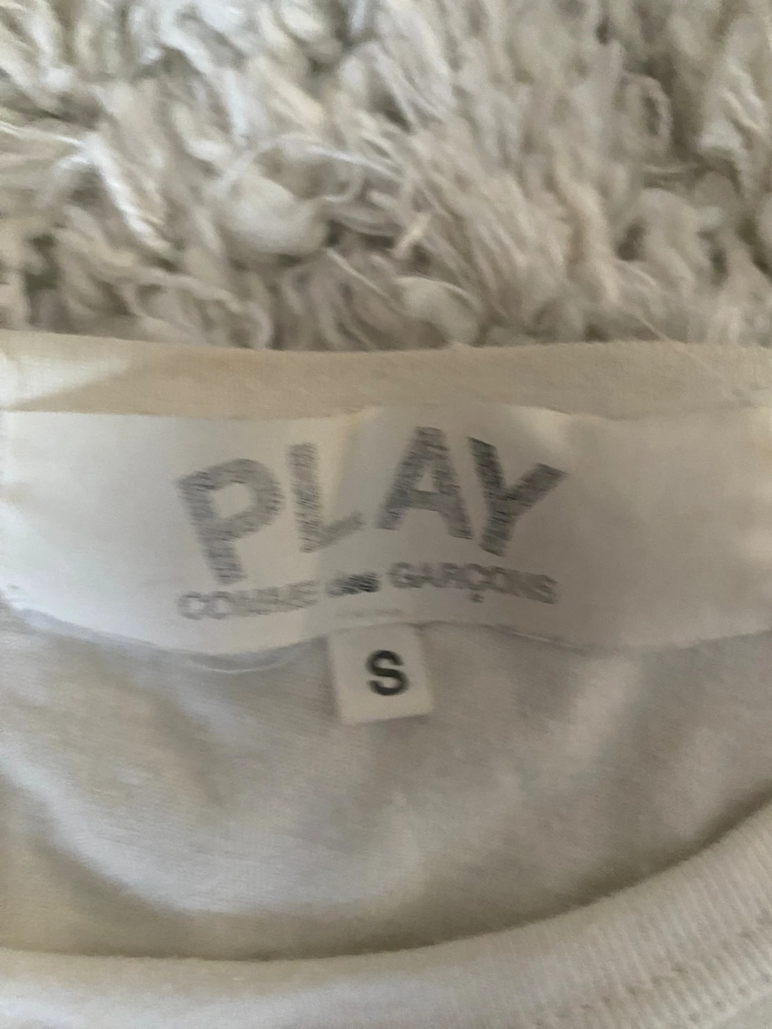 Vit Comme des Garçons Play t-shirt S - 2