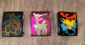 Pokemon Sleeves - 3 pack med sleeves. 65st i varje.                            60kr/paket