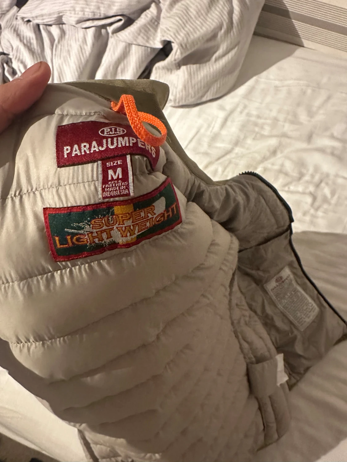 Olivgrön dunjacka Parajumpers M - 3