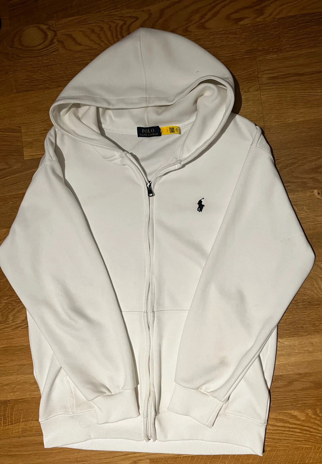 Vit hoodie från Polo Ralph Lauren
