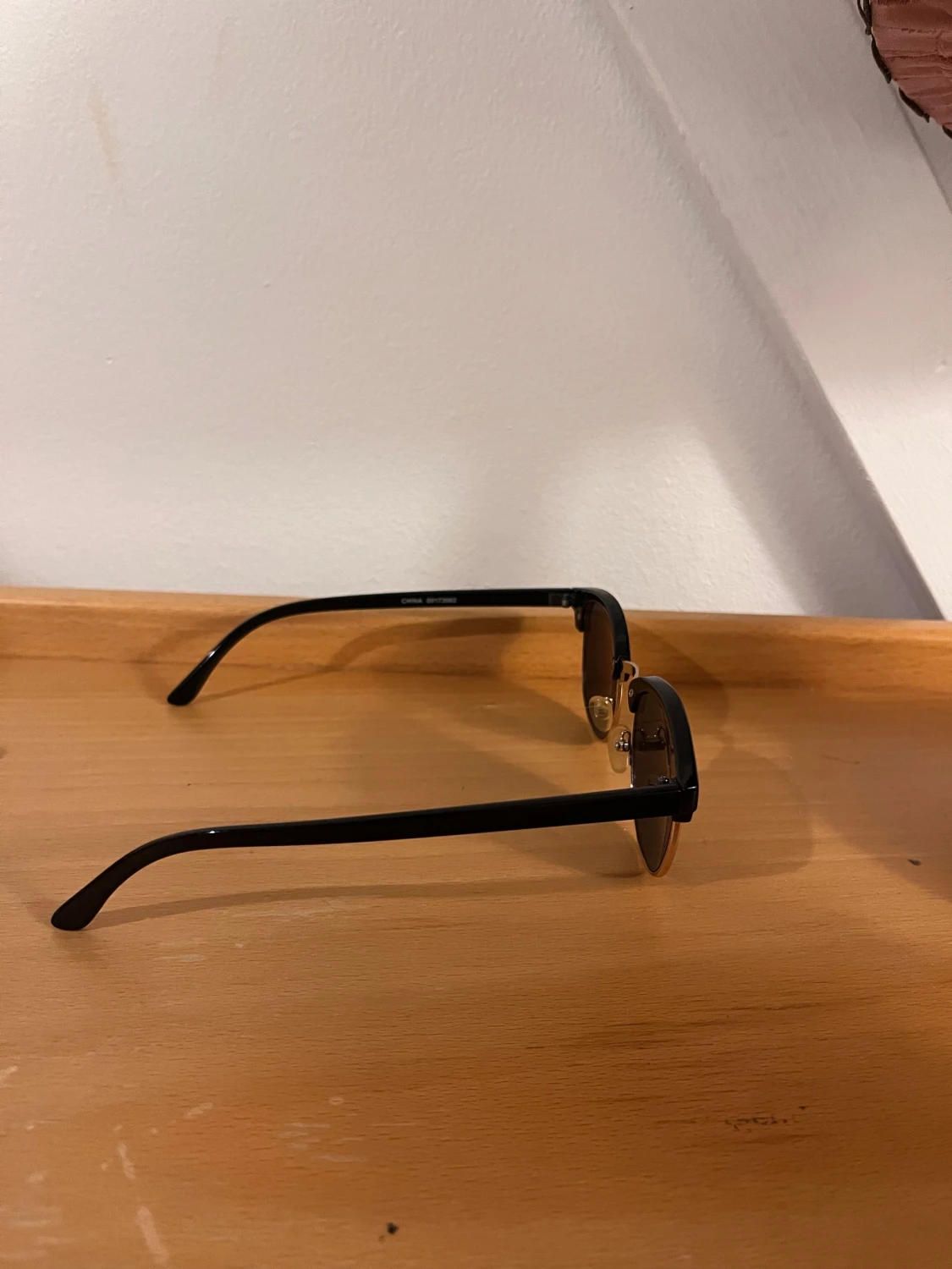 Svarta clubmaster solglasögon - 1