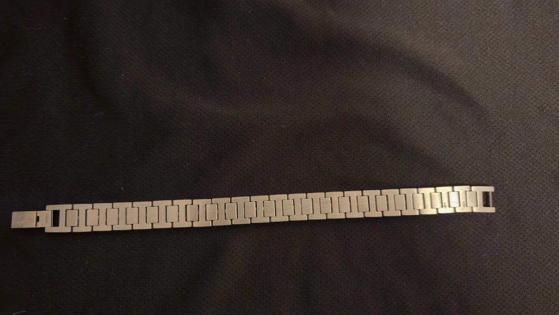 Silvrigt lacoste armband - 2