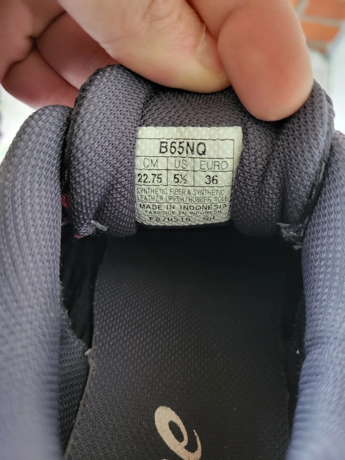 Rosa Asics Gel-Rocket 8 sneakers - 5