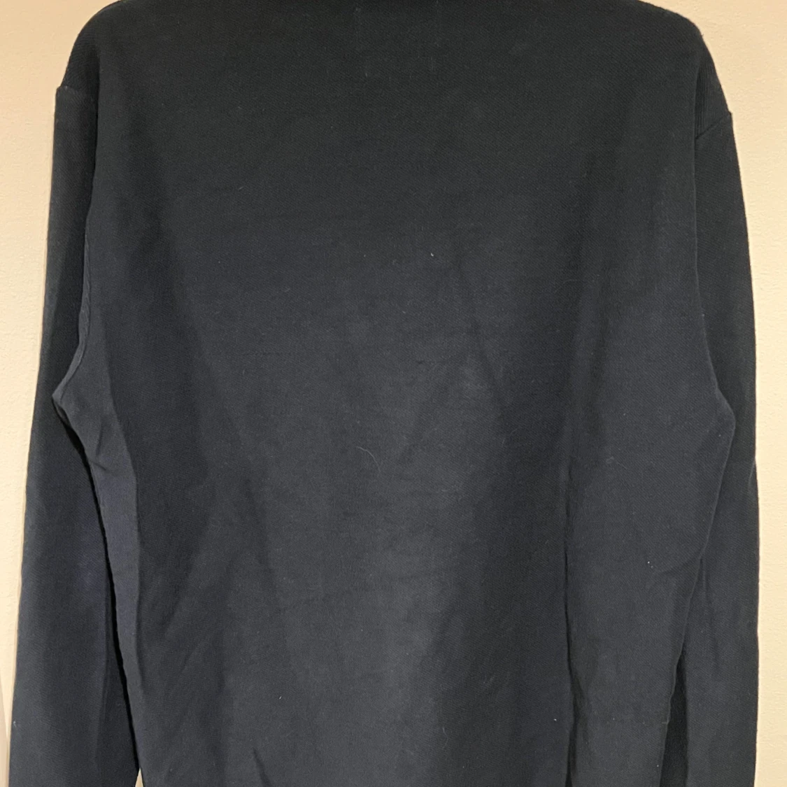 Marinblå half zip tröja från Woodbird - 4