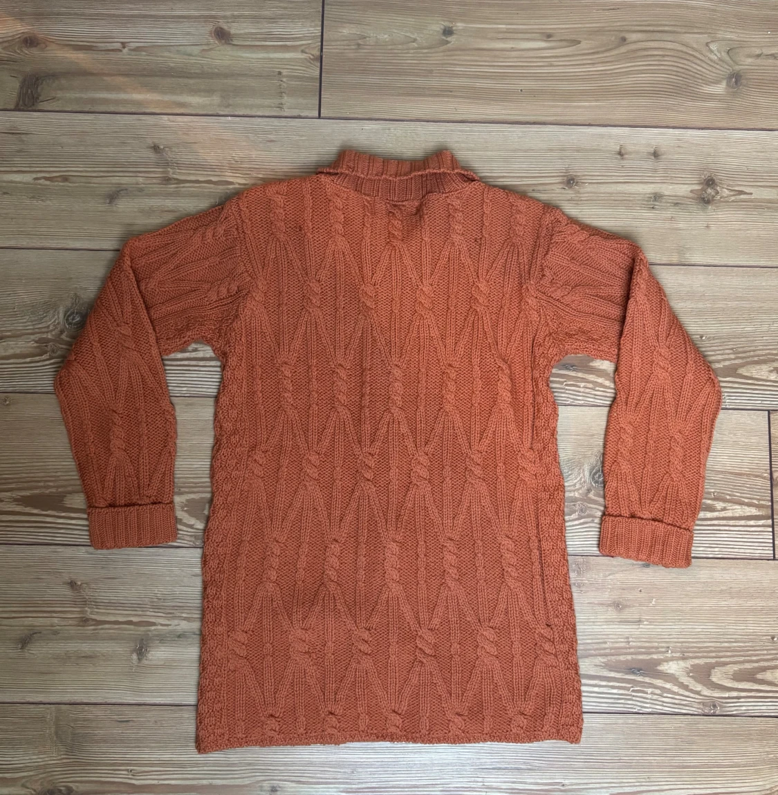 Rostorange kofta från Aran Crafts - 4