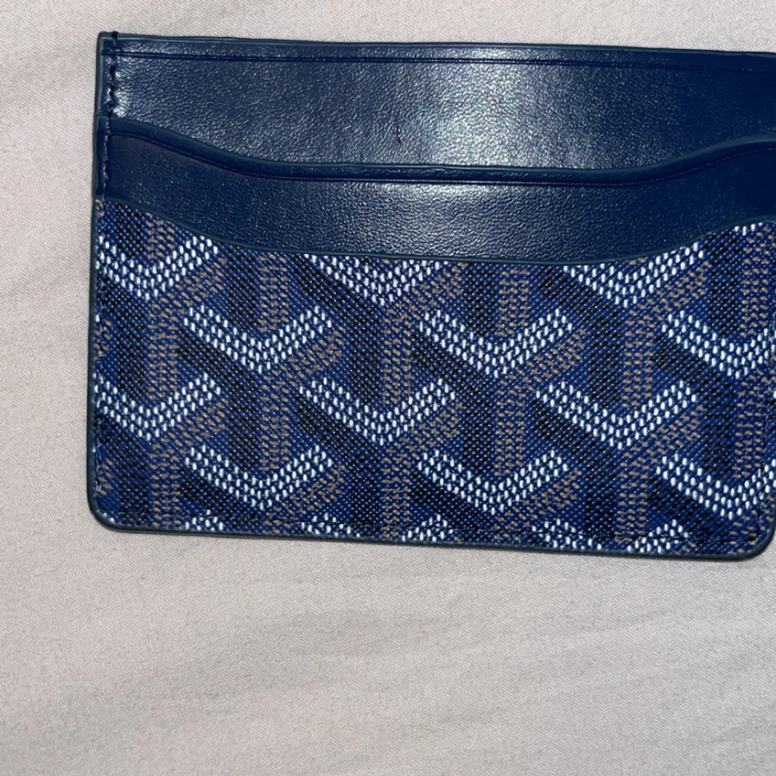 Blå HM plånbok med mönster - 2