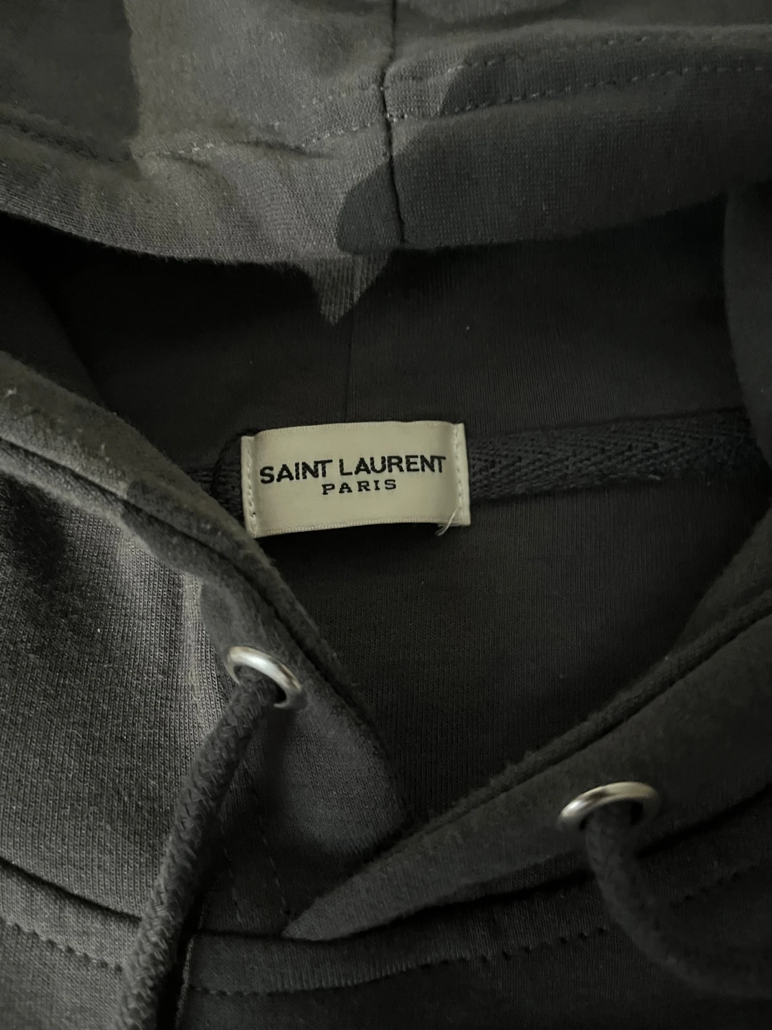 Grå Saint Laurent hoodie  - 3