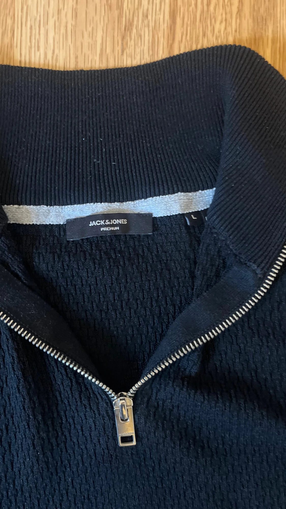 Svart half zip tröja Jack & Jones - 2
