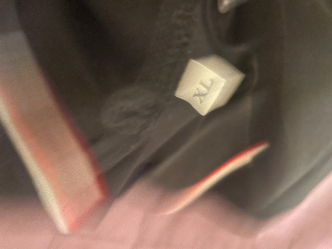 Svart Moncler pikétröja XL - 2