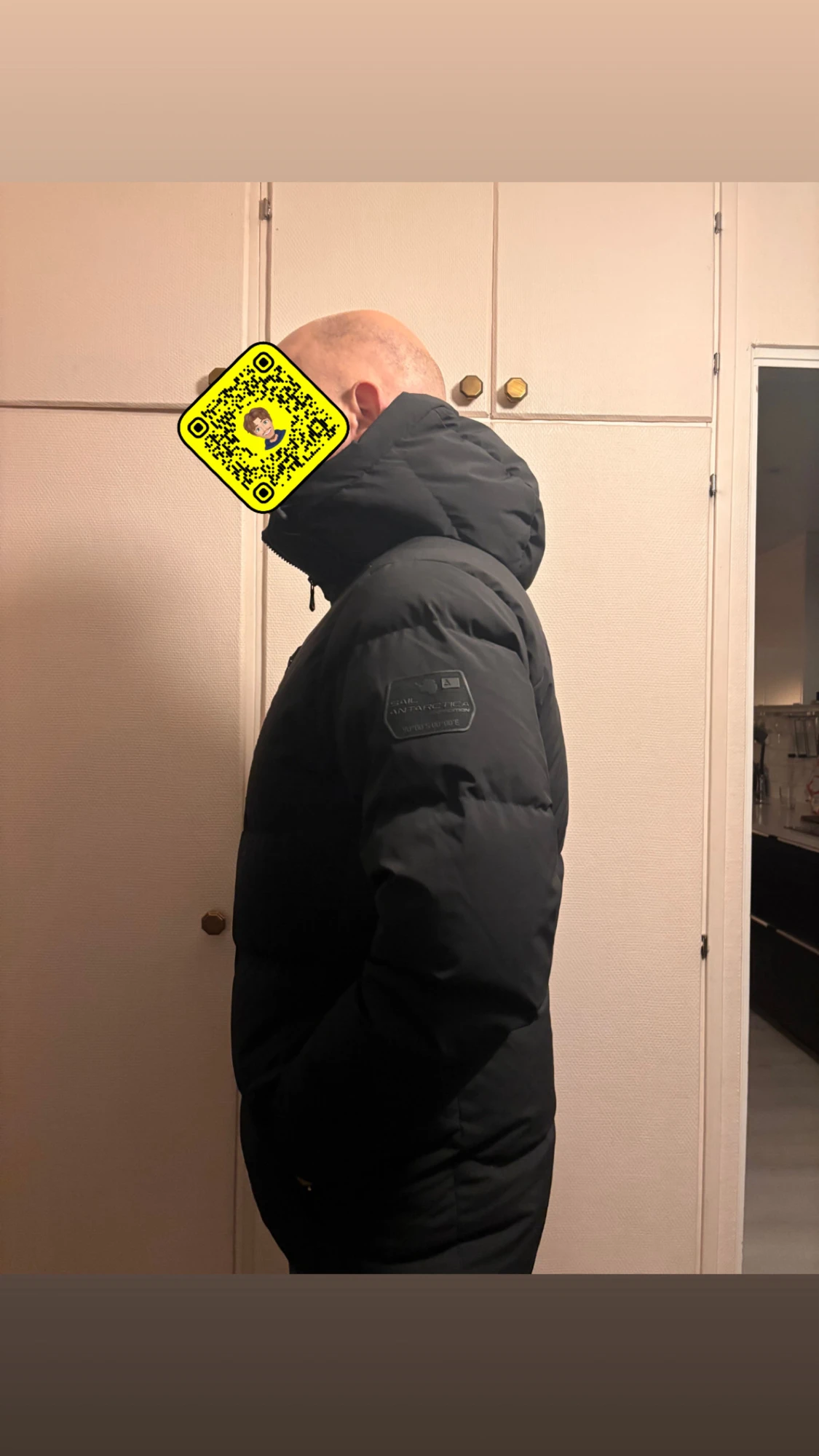 Svart pufferjacka Sail Racing - 1