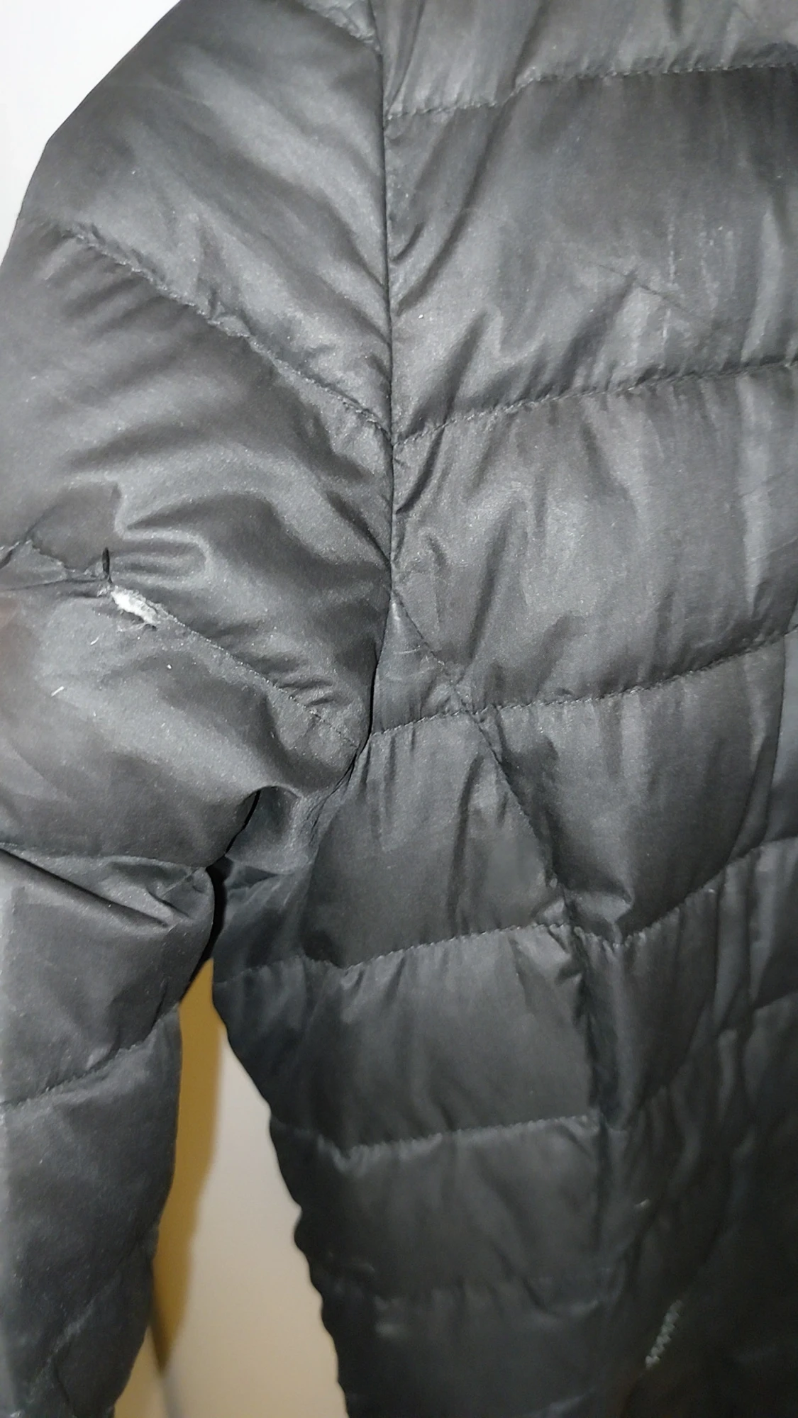 Svart dunjacka från Colmar med huva - 4