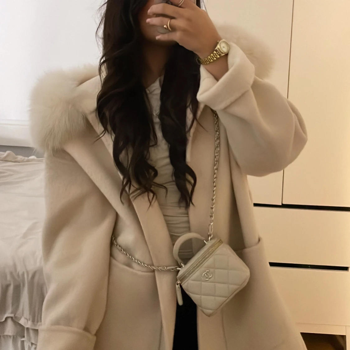 Kappa men äkta päls