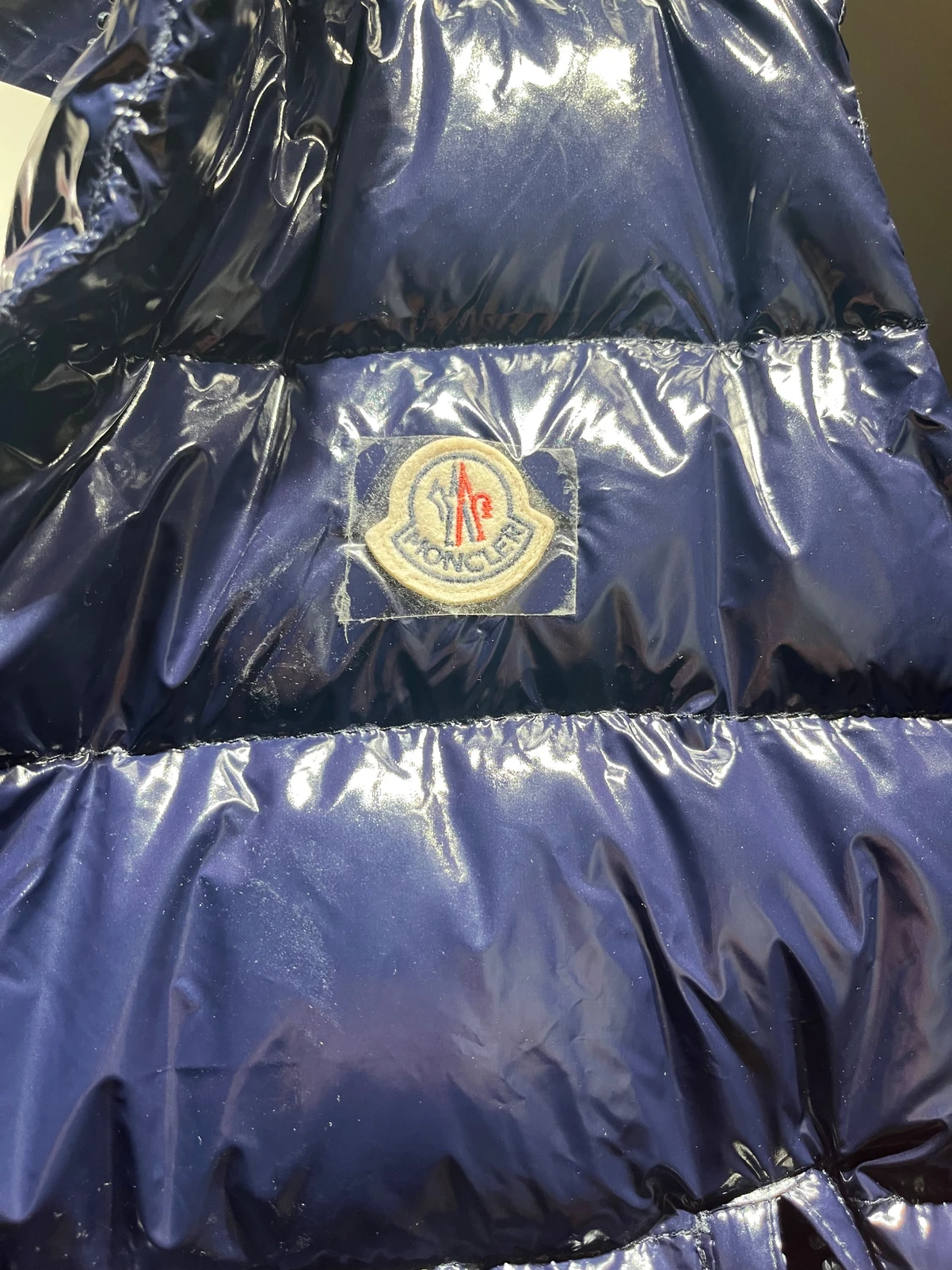 Mörkblå dunväst från Moncler - 2